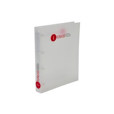 A4 FROSTED POLYPROPYLENE RING BINDER