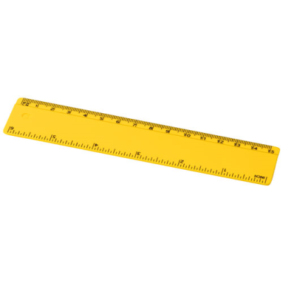 REFARI 15 CM RECYCLED PLASTIC RULER in Yellow