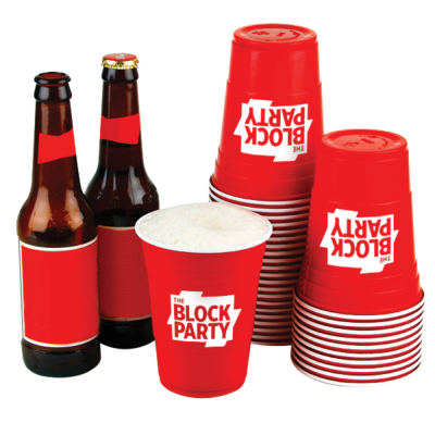 RED PARTY CUP (340ML & 12OZ)