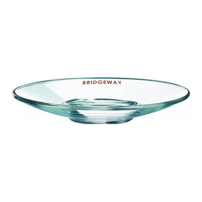 VOLUTO ROUND GLASS SAUCER (12CM)