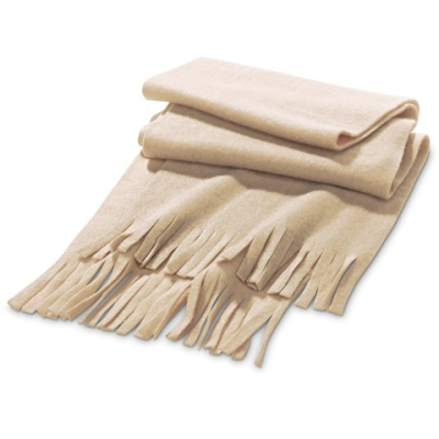 JASON FLEECE SCARF (200 G & M²) in Beige