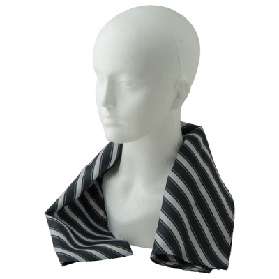 PRINTED SMALL SQUARE POLYESTER SCARF