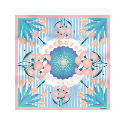 SCARF ALIX LIGHT BLUE