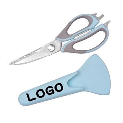 MULTI FUNCTIONAL KITCHEN SHEARS FRIDGE SCISSORS with Sleeve