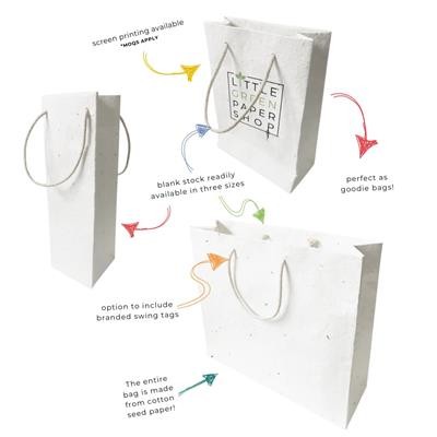 PLANTABLE SEEDS PAPER GIFT BAG