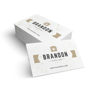 SEEDED PAPER BUSINESS CARDS (1PP)