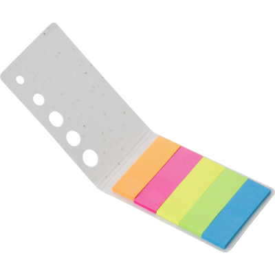 SEEDS PAPER STICKY NOTES in White