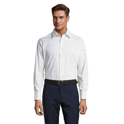 BRIGHTON STRETCH MEN SHIRT in White