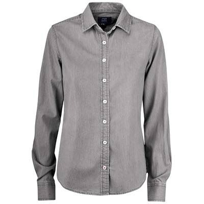 CUTTER & BUCK ELLENSBURG DENIM SHIRT LADIES