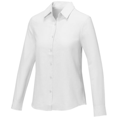 POLLUX LONG SLEEVE LADIES SHIRT in White