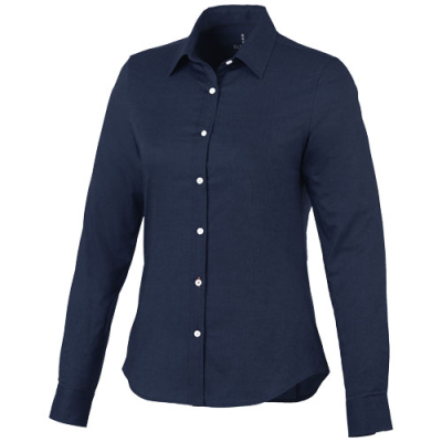 VAILLANT LONG SLEEVE WOMENS OXFORD SHIRT in Navy