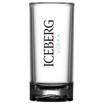 REUSABLE STRAIGHT SIDED SHOT GLASS (50ML)