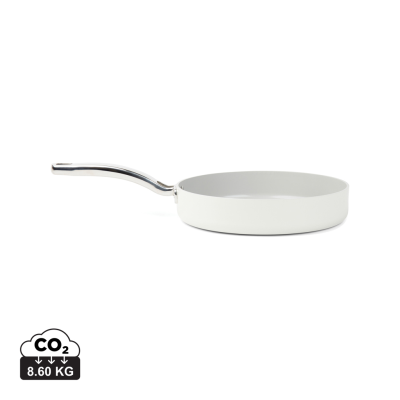 VINGA ALTE RCS RECYCLED ALUMINIUM METAL FRY PAN 25 CM in Beige