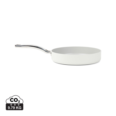 VINGA ALTE RCS RECYCLED ALUMINIUM METAL FRY PAN 27 CM in Beige