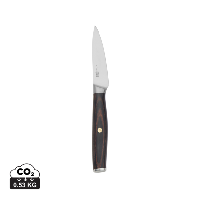 VINGA TARA RCS RECYCLED STEEL PARING KNIFE in Steel, Black