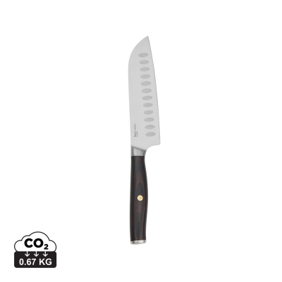 VINGA TARA RCS RECYCLED STEEL SANTOKU KNIFE in Steel, Black