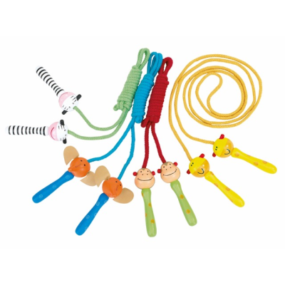 COLOURFUL SKIPPING ROPE ANIMAL ANIMATION