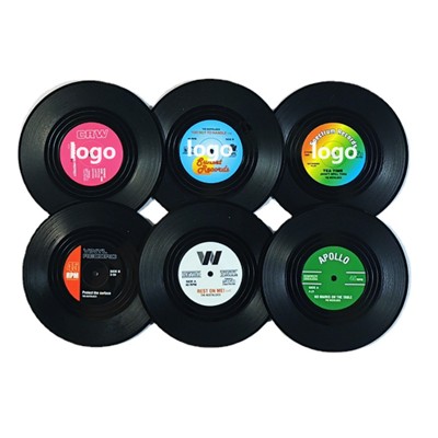 COASTER VINYL RECORD ROUND DISC