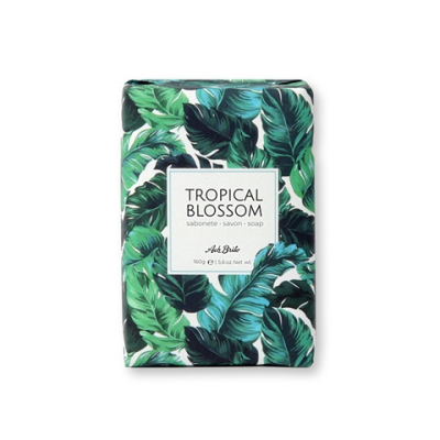 TROPICAL BLOSSOM in Dark Green