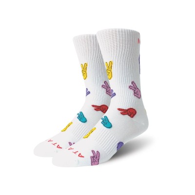 CUSTOM BRANDED SPORTS CREW COTTON SOCKS