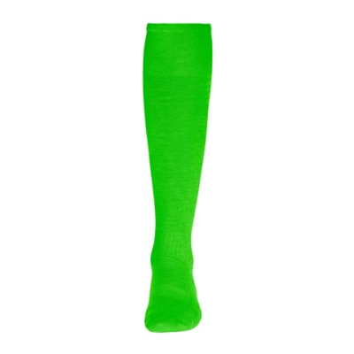 THC RUN MID-CALF SPORTS SOCKS - 40 in Lime Green