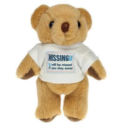 13CM HONEY JOINTED BEAR with Tee Shirt