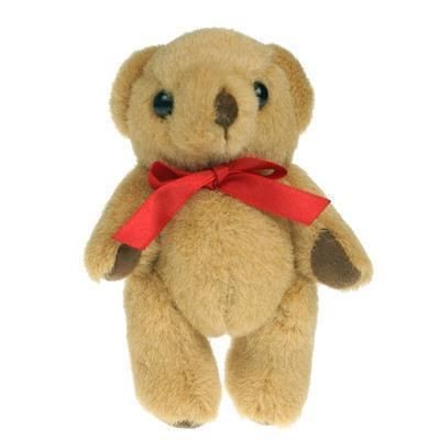 13CM PLAIN HONEY JOINTED BEAR