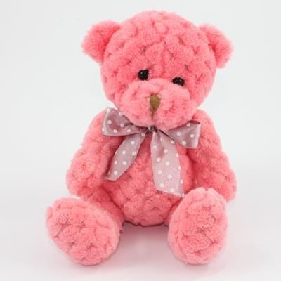 15CM PLAIN  BLOSSOM WAFFLE BEAR