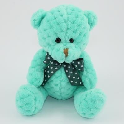 15CM PLAIN  MINT WAFFLE BEAR