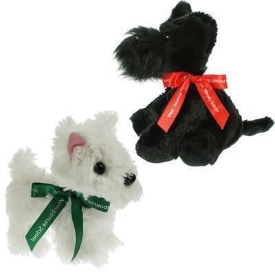 15CM SCOTTIE DOG with Bow