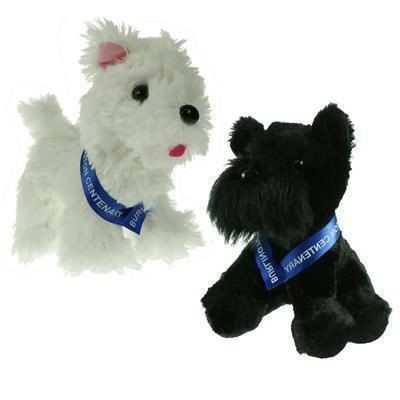 15CM SCOTTIE DOG with Sash