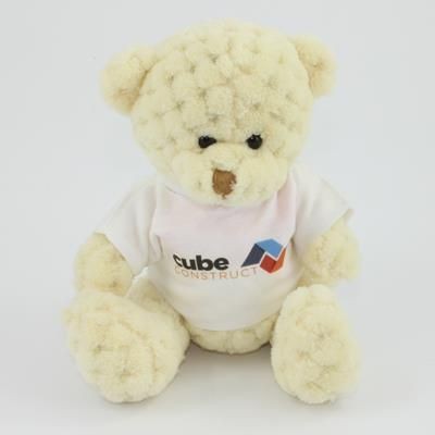 15CM TEE SHIRT BUTTERMILK WAFFLE BEAR