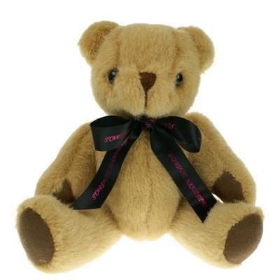 20CM HONEY JOINTED BEAR