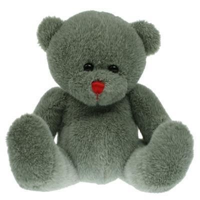 20CM PLAIN RED NOSE BEAR