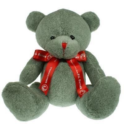 25CM RED NOSE BEAR with Bow