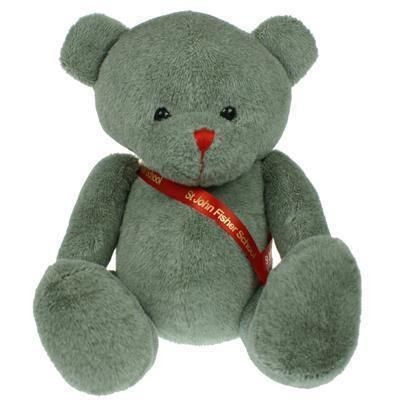 25CM RED NOSE BEAR with Sash