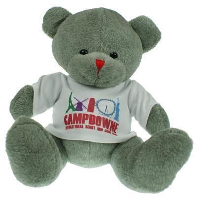 25CM RED NOSE BEAR with Tee Shirt