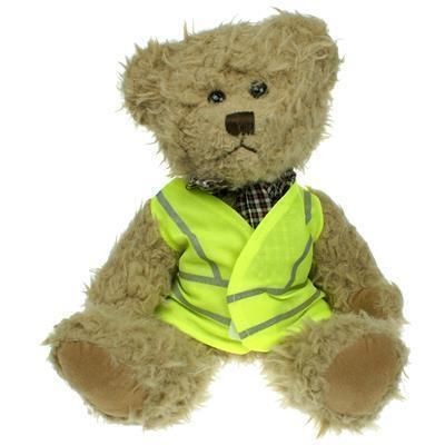 25CM WINDSOR BEAR with Hi-vis Vest