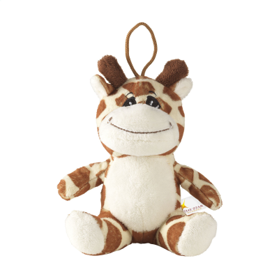 ANIMAL FRIEND GIRAFFE CUDDLE TOY in Brown