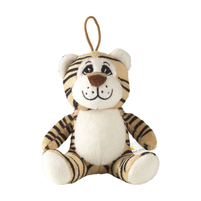 ANIMAL FRIEND TIGER CUDDLE TOY in Brown