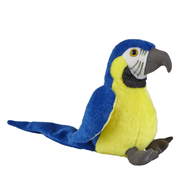 BLUE & GOLD MACAW SOFT TOY