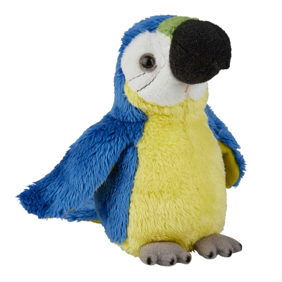 BLUE & GOLD MACAW SOFT TOY