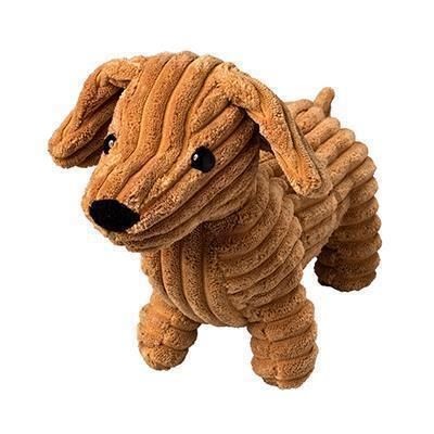 DAISY THE DACSHUND DOG TOY in Brown