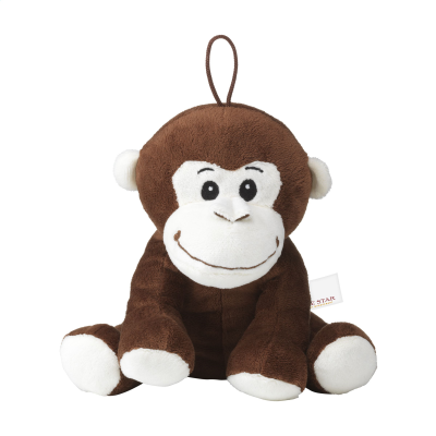 MOKI PLUSH APE CUDDLE TOY in Brown