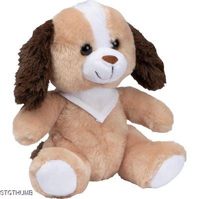 PLUSH TOY DOG in Brown