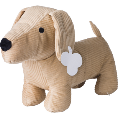 PLUSH TOY DOG in Brown