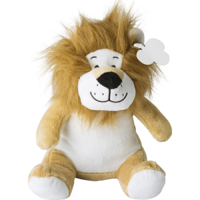 PLUSH TOY LION in Beige