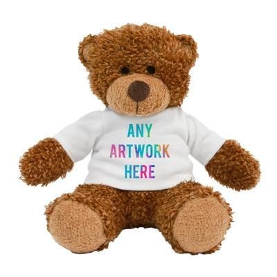 PRINTED SOFT TOY 17CM ANNE TEDDY BEAR