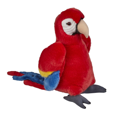 SCARLET MACAW SOFT TOY