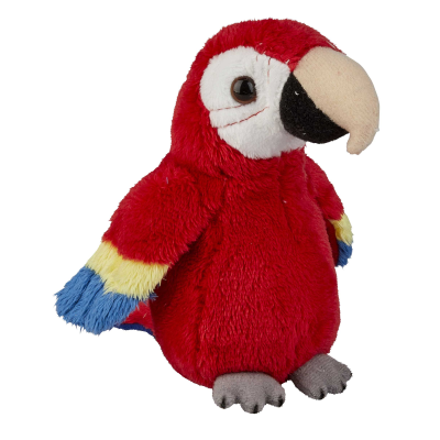 SCARLET MACAW SOFT TOY